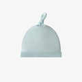Blue Knotted Baby Hat