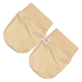 Cream Baby Mittens