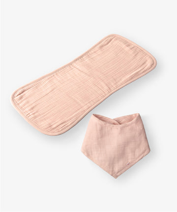 The Drool & Dribble Set - Peach
