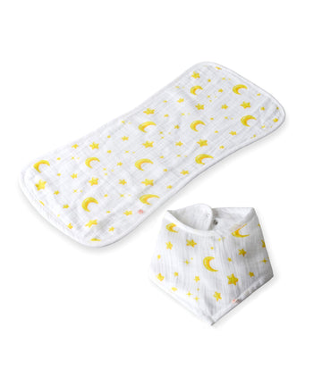 The Drool & Dribble Set - Moon Yellow