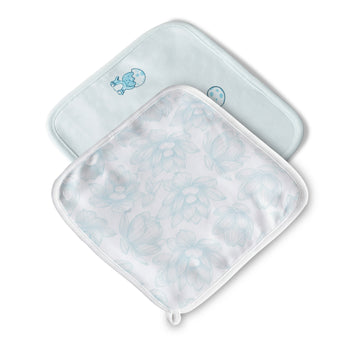 Floral Baby Washcloth