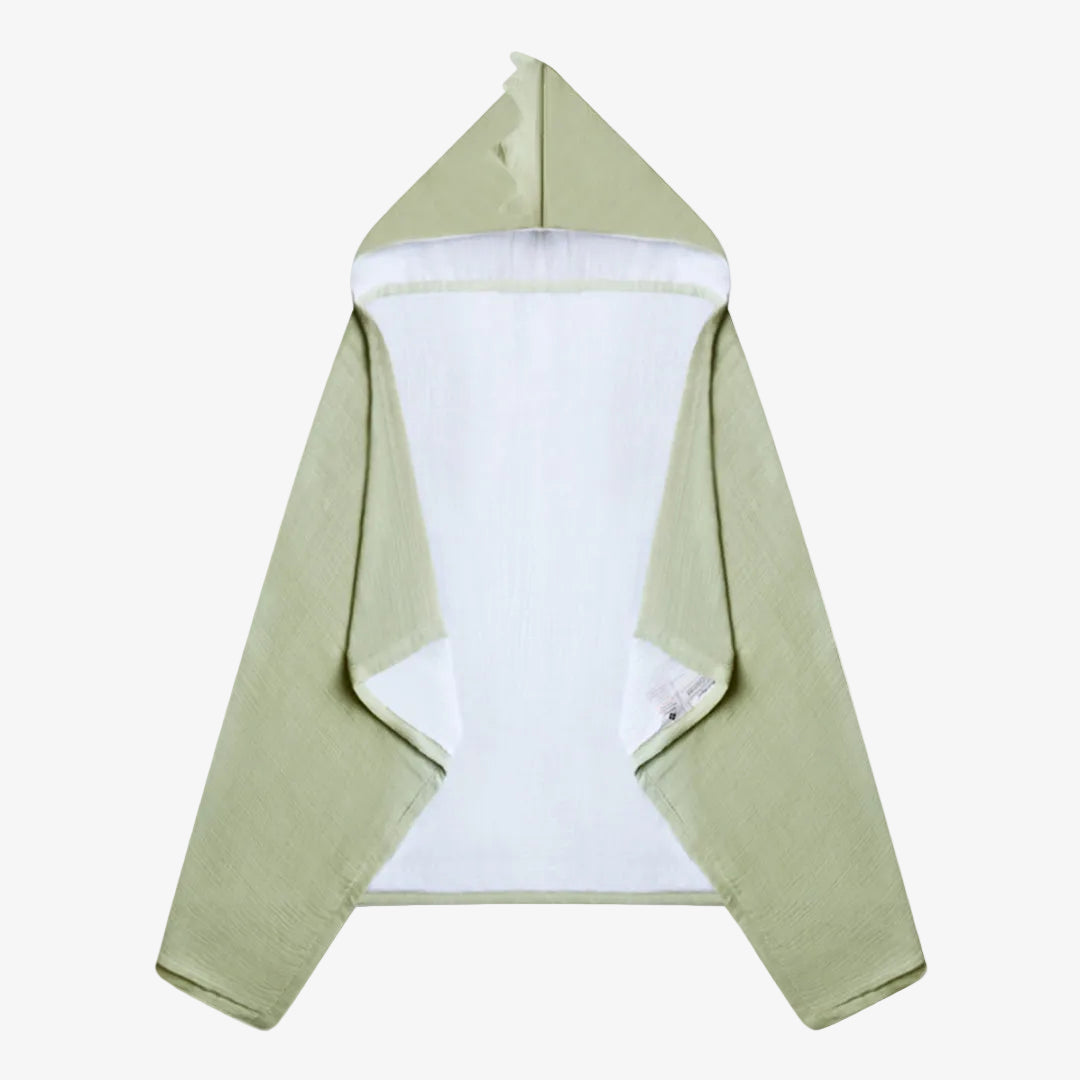Green Baby Hooded Towel