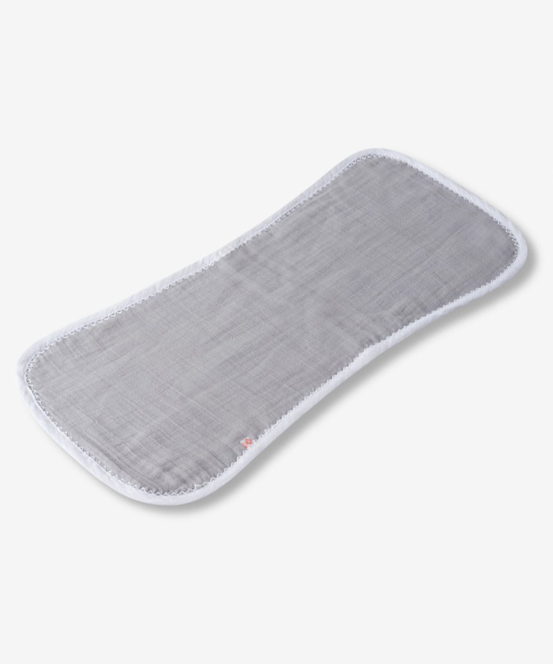 Grey Baby Burp Cloth