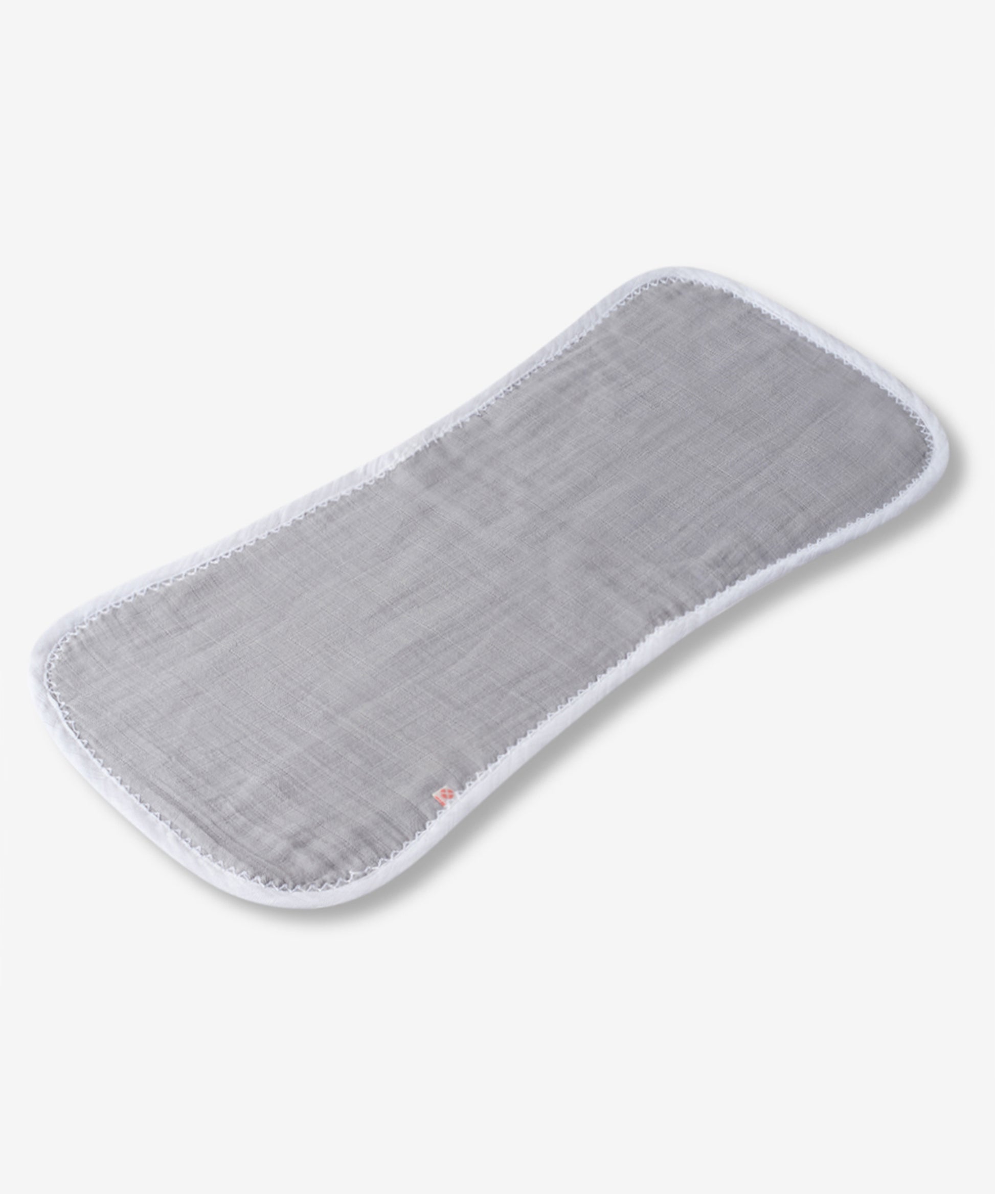 Grey Baby Burp Cloth