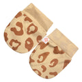 Leopard Print Baby Mittens