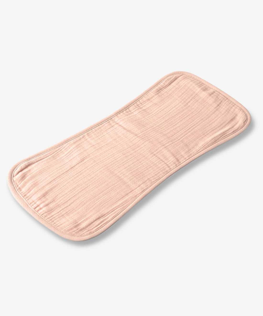 Peach Baby Burp Cloth