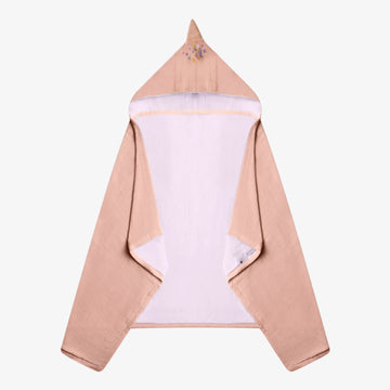 Peach Baby Hooded Towel