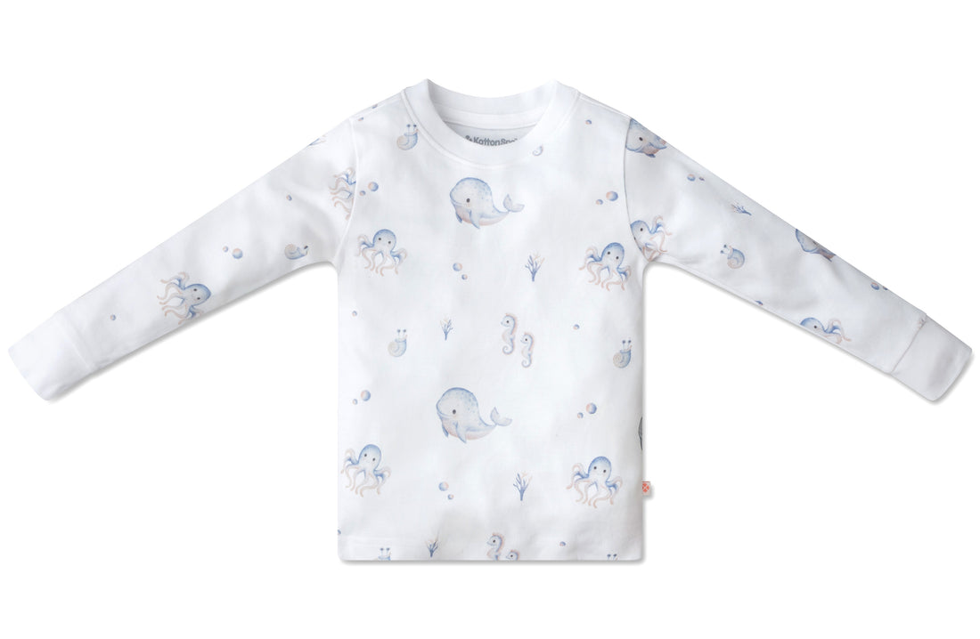 Animal Print Baby Pajama Set