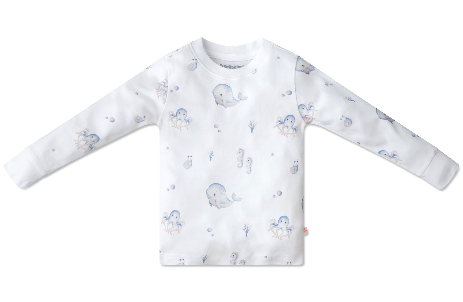Pima Animal Print Baby Pajama Set