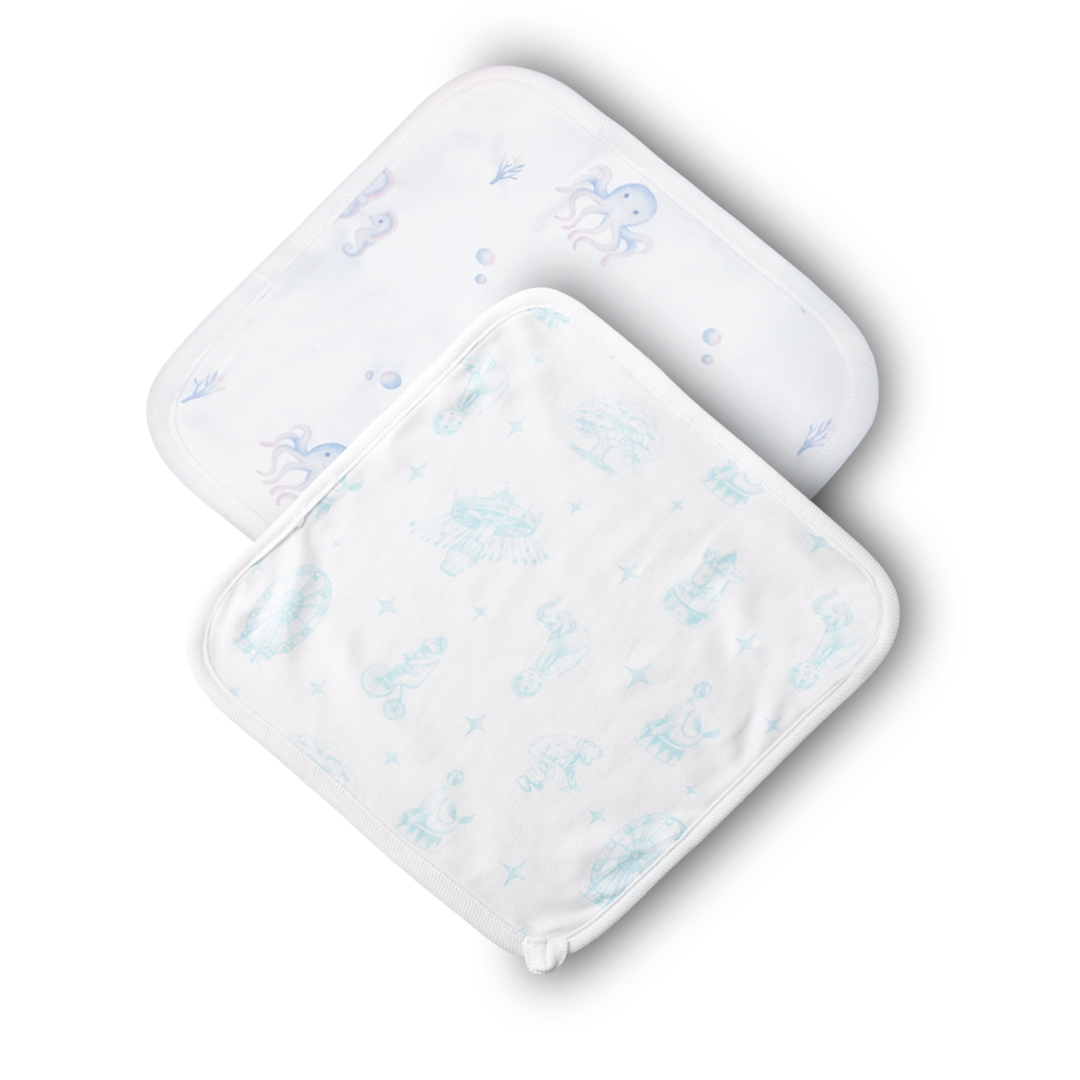 Pima Baby Wash Cloth Set