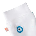 Pima Evil Eye Baby Mittens