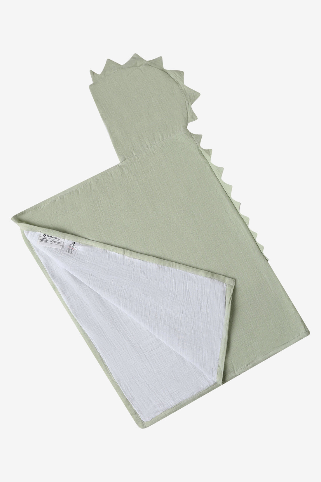 Green Baby Hooded Towel