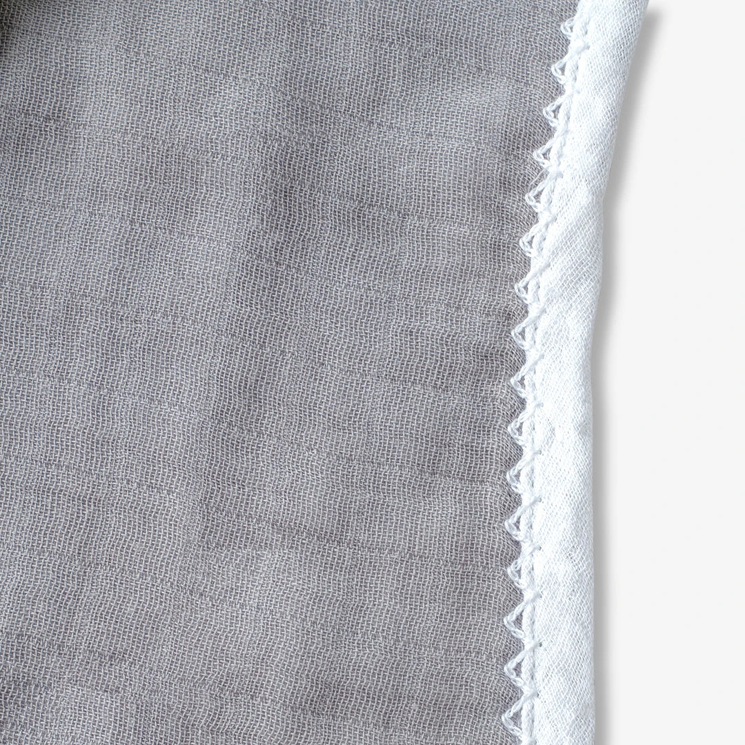 Pima Grey Baby Burp Cloth