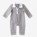 Pima Grey Baby Romper