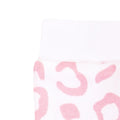 Pima Leopard Pink Baby Mittens