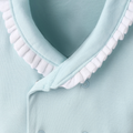 Pima Light Blue Baby Short Romper