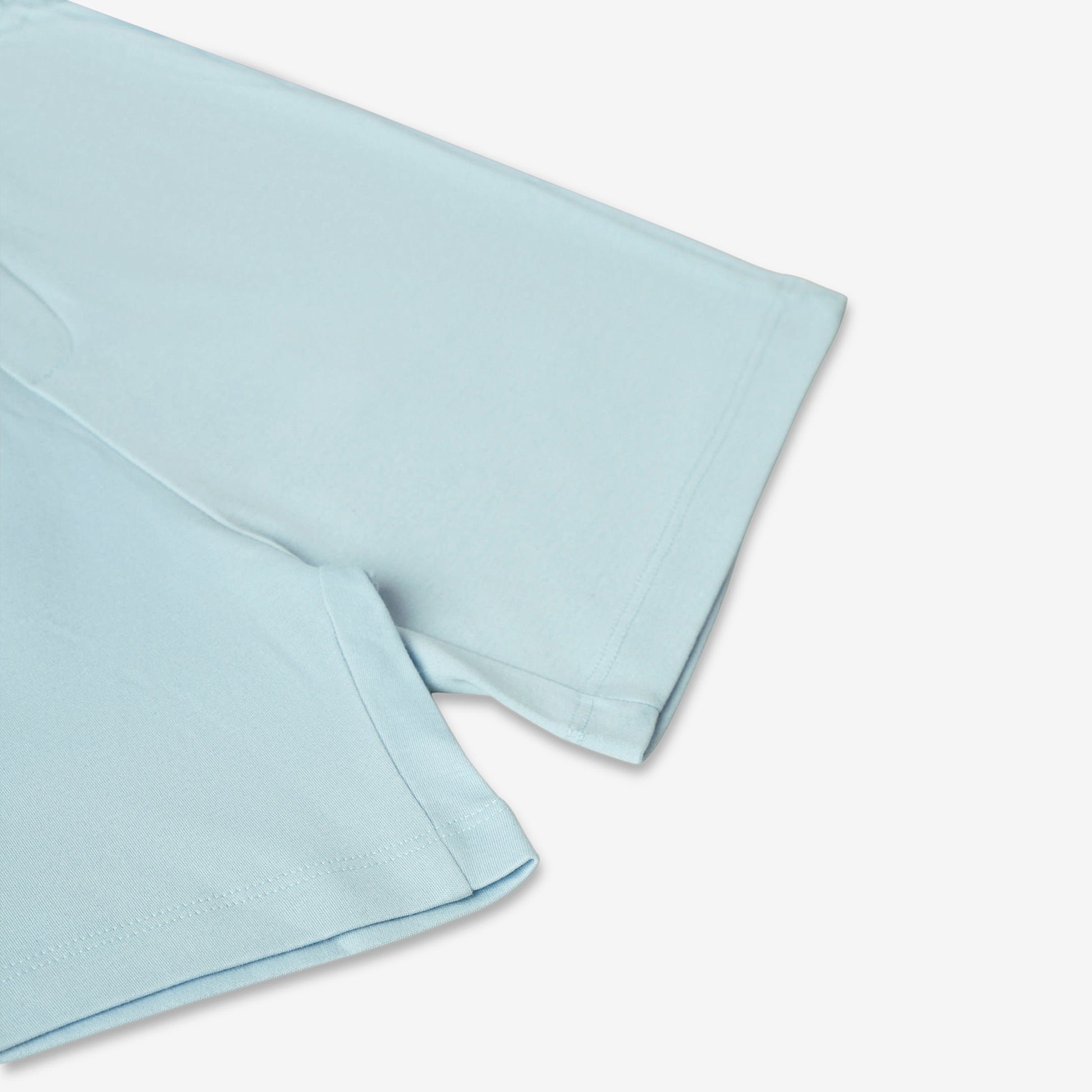 Pima Light Blue Baby Shorts