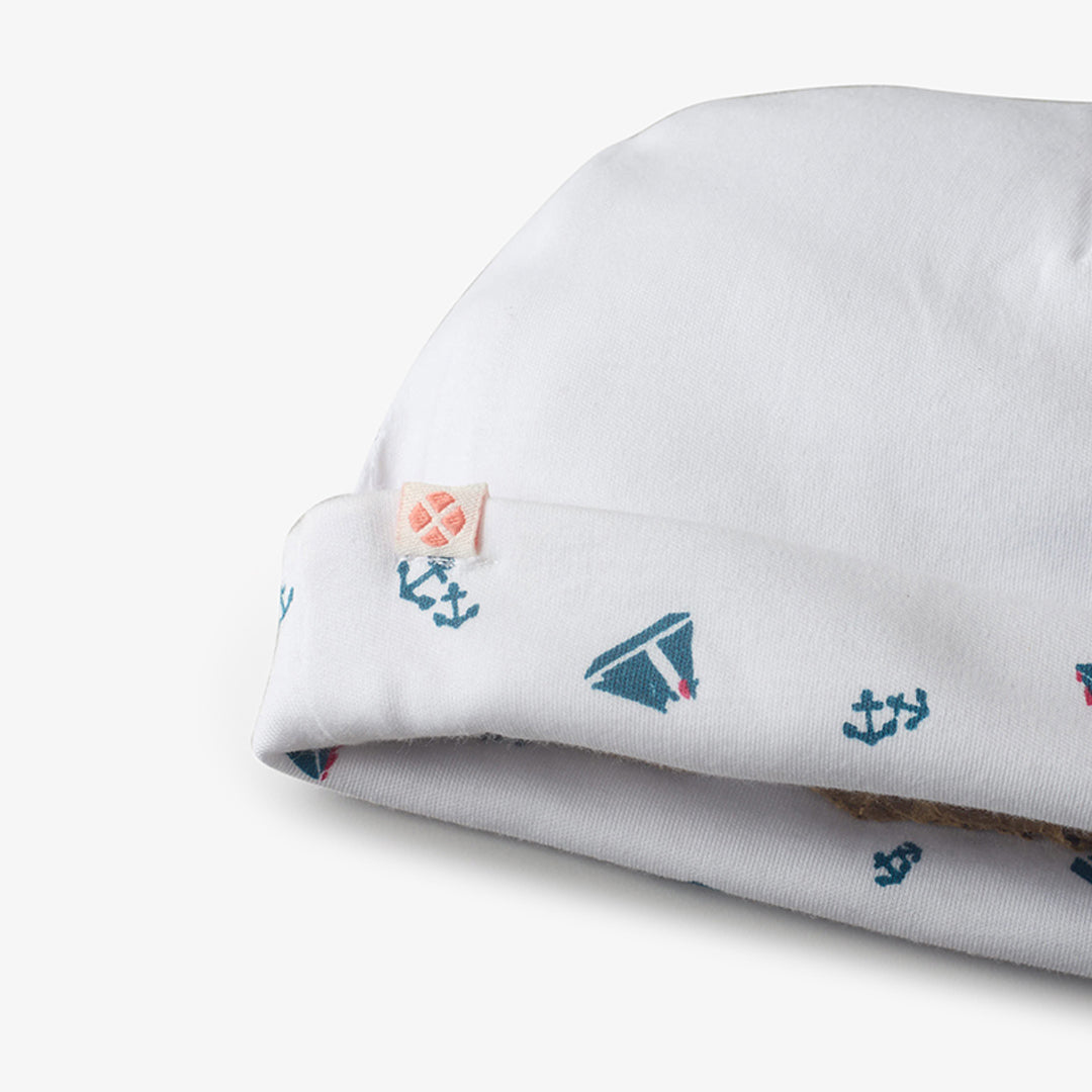 Nautical Baby Hat