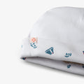 Pima Nautical Baby Hat