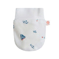 Pima Nautical Baby Mittens