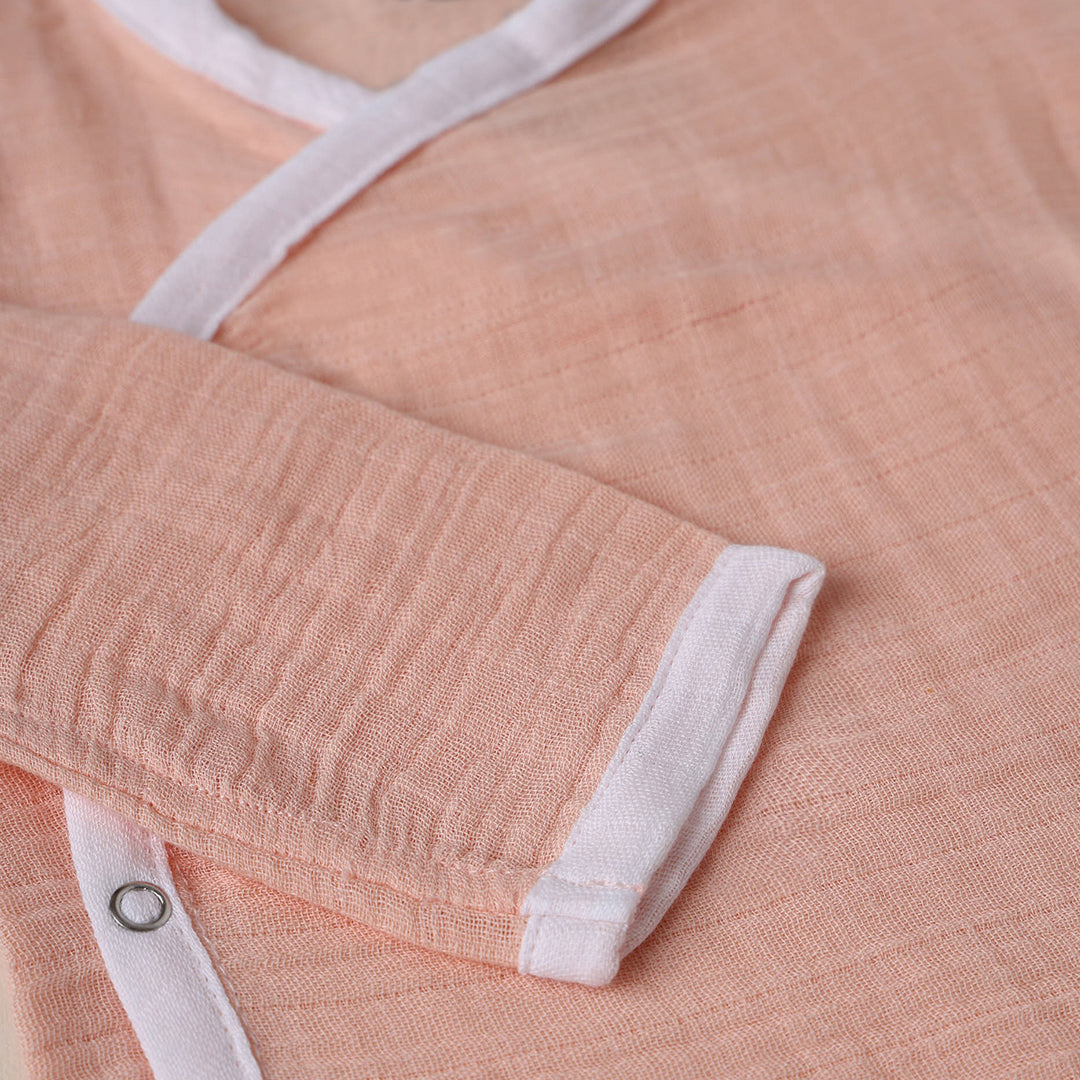 Pima Peach Baby Onesie