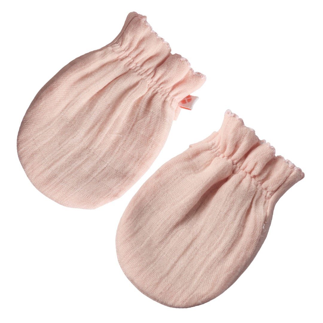 Pink Baby Mittens