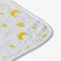 Pima Star Print Baby Burp Cloth