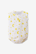 Pima Star Print Baby Onesie