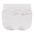 Pima White Baby Mittens