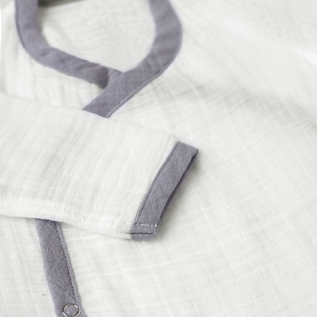 Pima White Baby Onesie