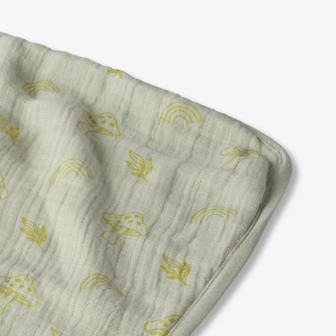 Woodland Baby Burp Cloth