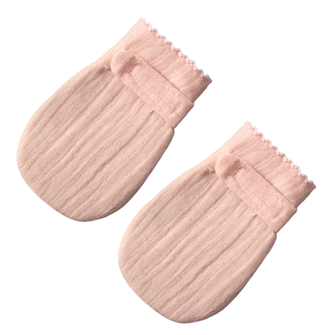 Pink Baby Mittens