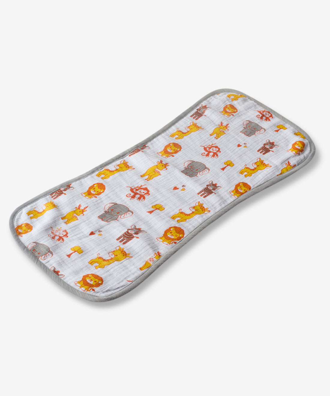 Safari Animal Baby Burp Cloth