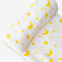 Star Print Baby Swaddle