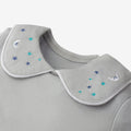 Star embroidered Peterson collar babysuit