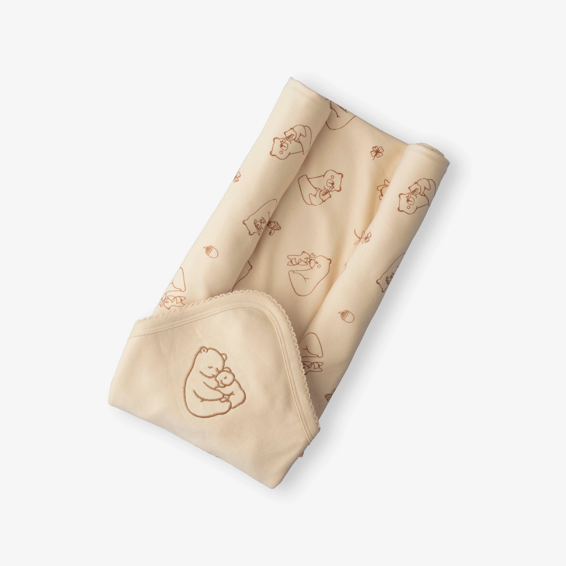 Supima Bear Baby Blanket
