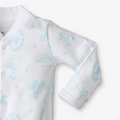 Supima Circus Baby Footed Romper