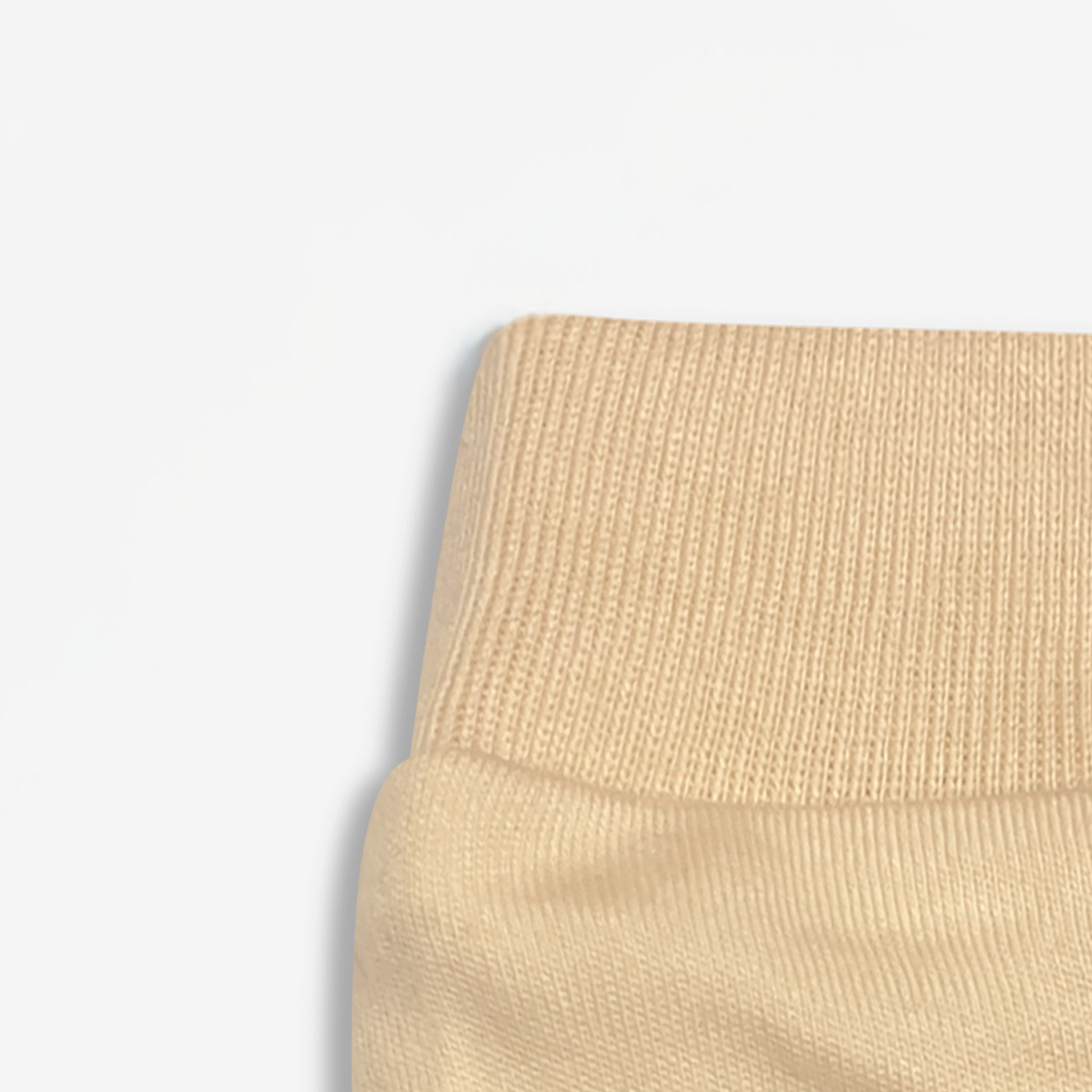 Supima Cream Baby Mittens