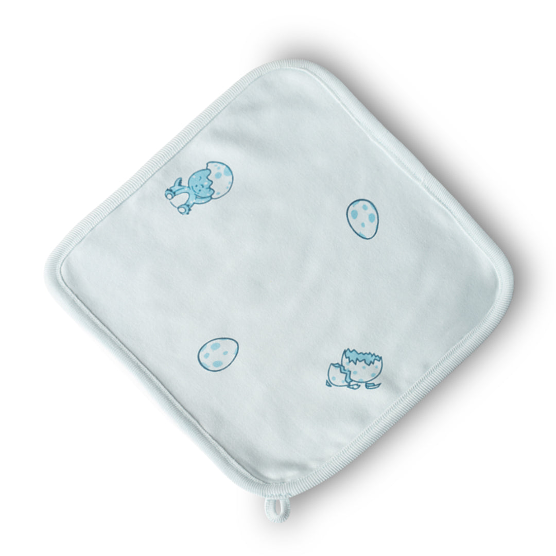 Supima Dinosaur Baby Washcloth