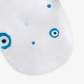 Supima Evil Eye Baby Mittens