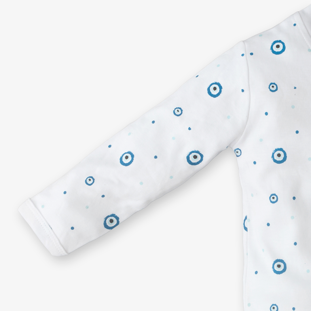 Supima Evil Eye Baby Romper