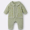 Supima Green Baby Outfit Set