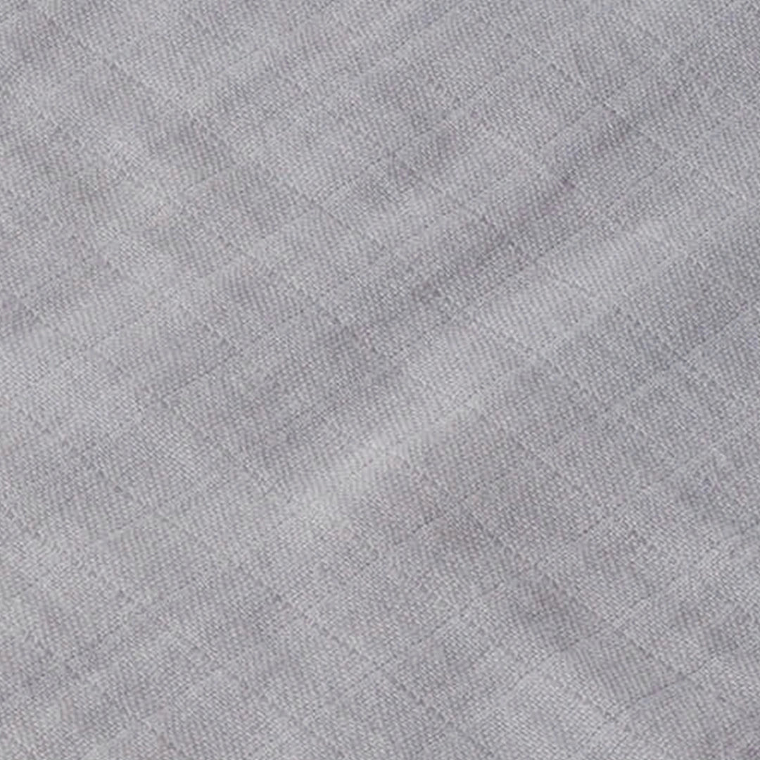 Supima Grey Baby Burp Cloth