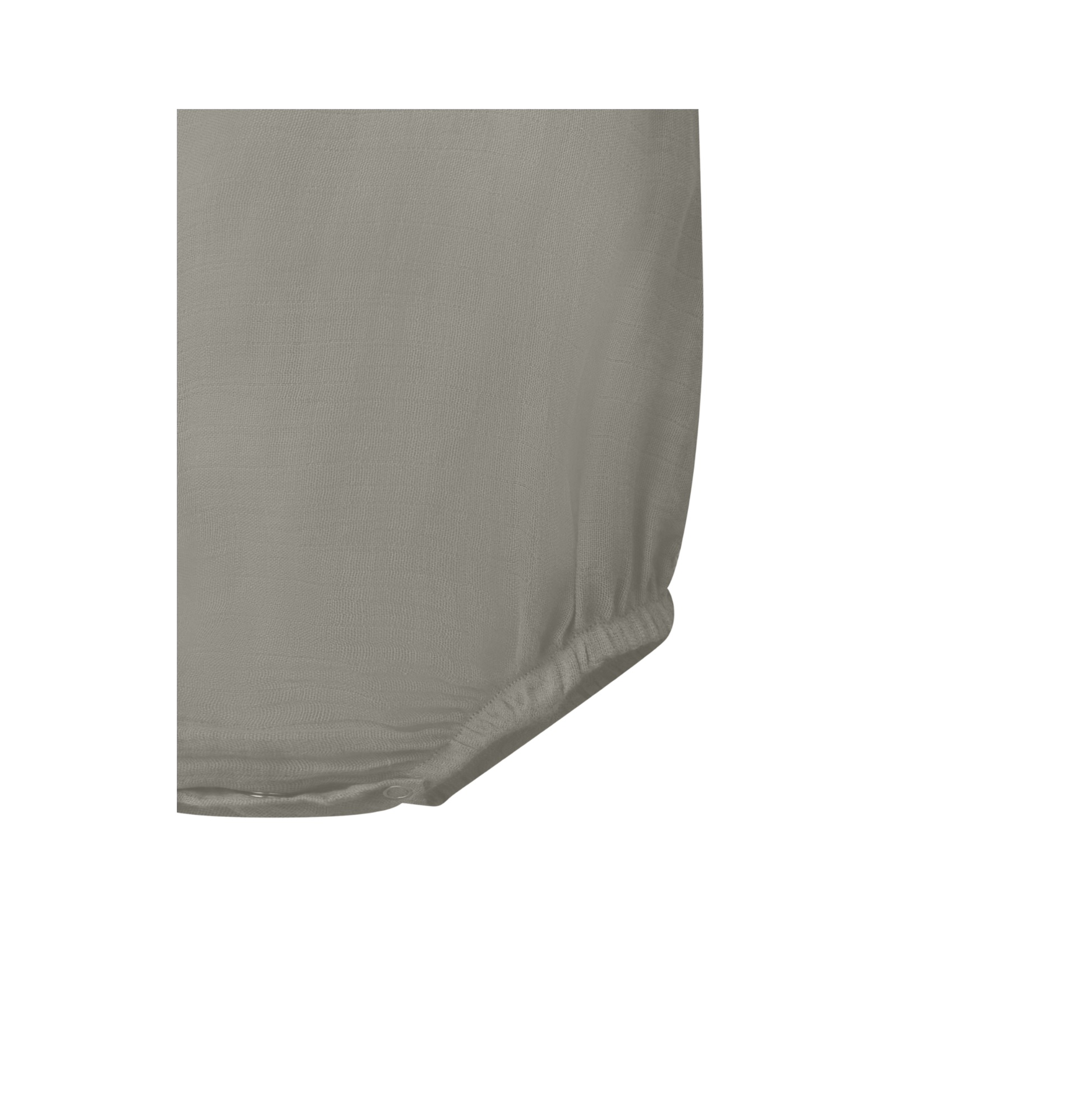 Supima Grey Baby Onesie