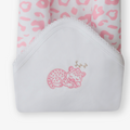 Supima Leopard Pink Baby Blanket