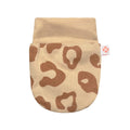 Supima Leopard Print Baby Mittens