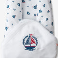 Supima Nautical Baby Blanket
