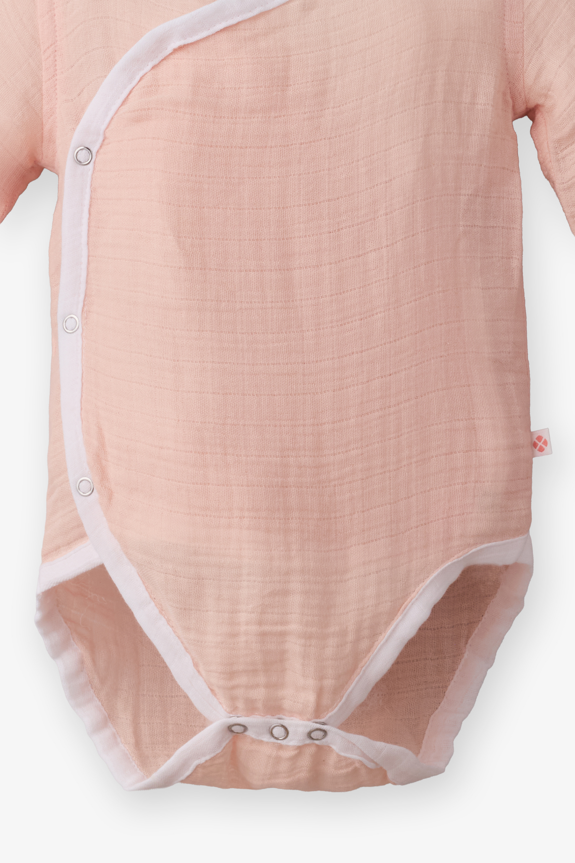 Supima Peach Baby Onesie