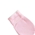 Supima Pink No Scratch Baby Mittens