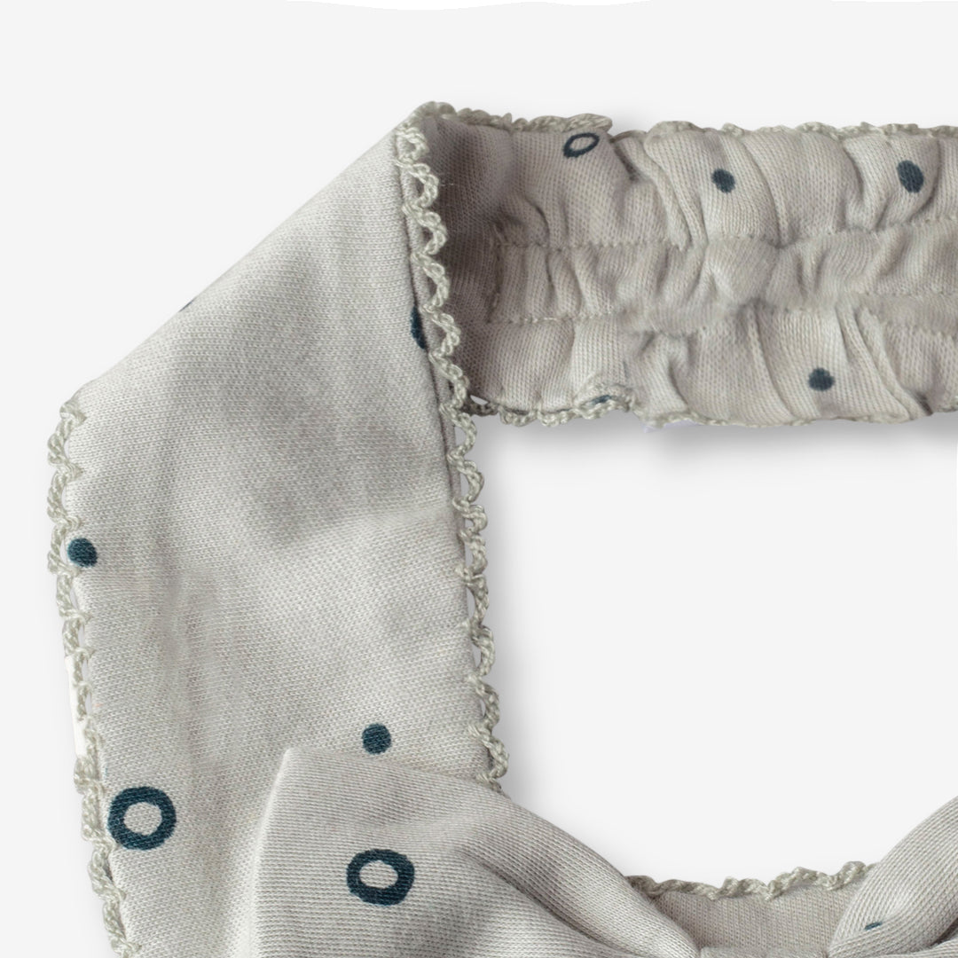Supima Polka Dot Baby Headband